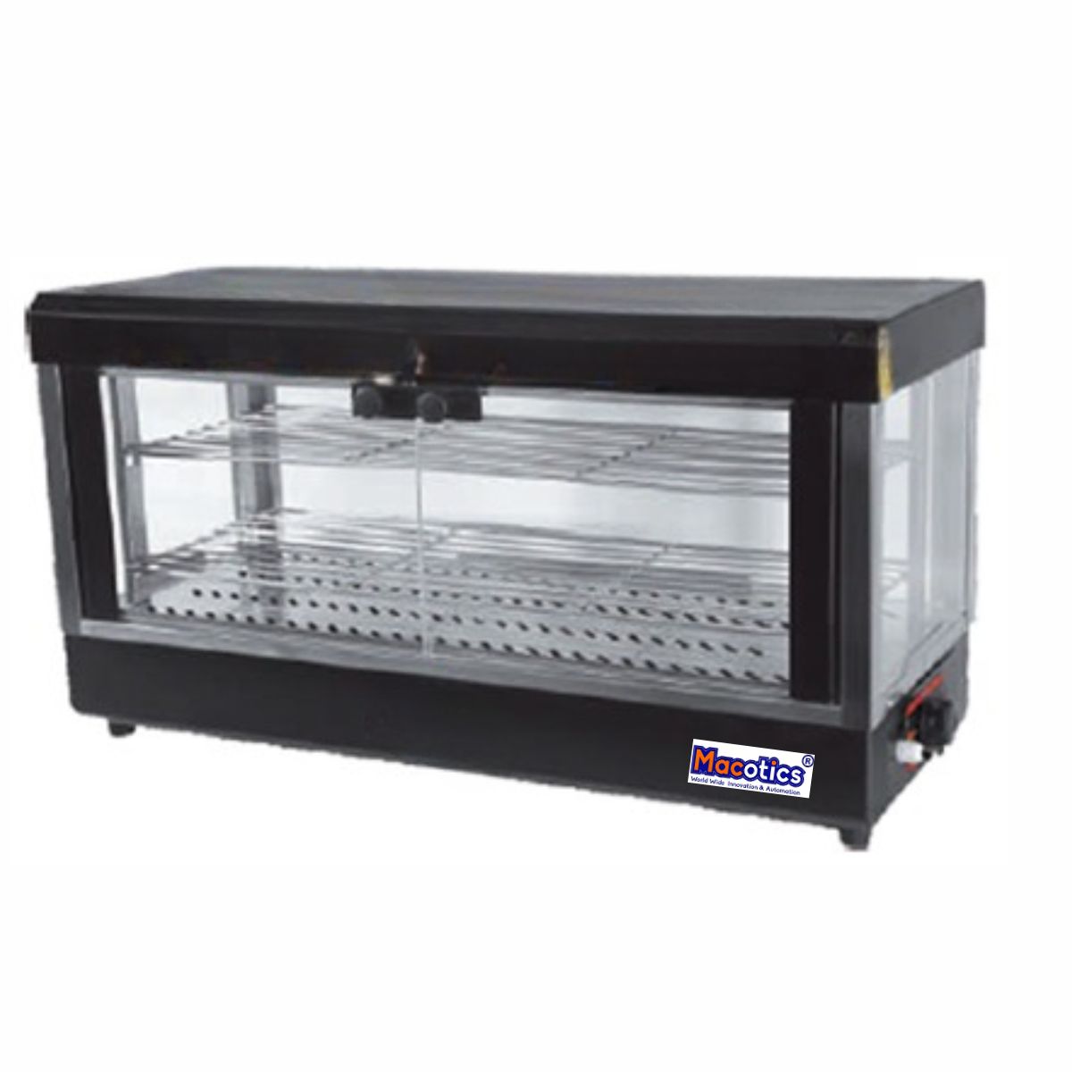 Macotics Commercial Food Warmer Display Case 2Tier ,1000W